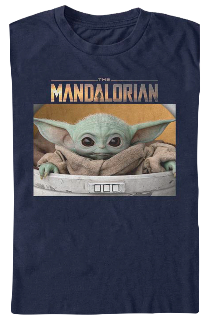 The Child Bassinet Star Wars The Mandalorian T-Shirt