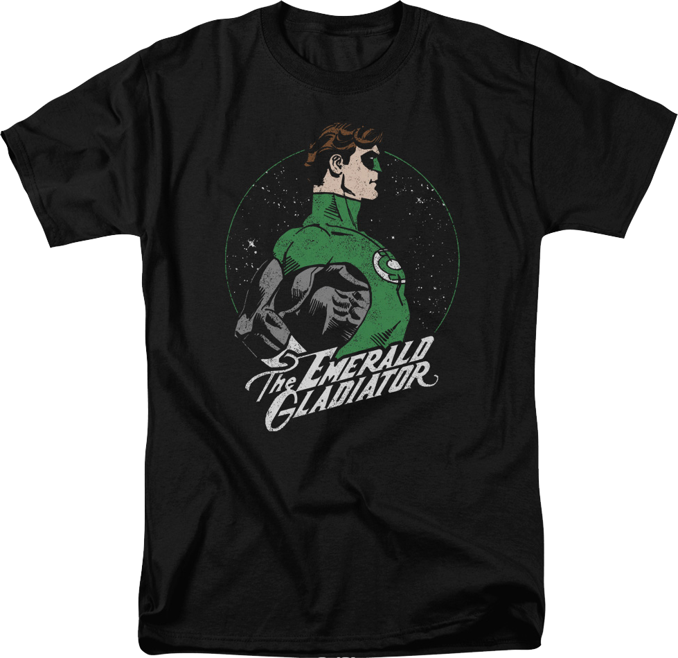 The Emerald Gladiator Green Lantern DC Comics T-Shirt
