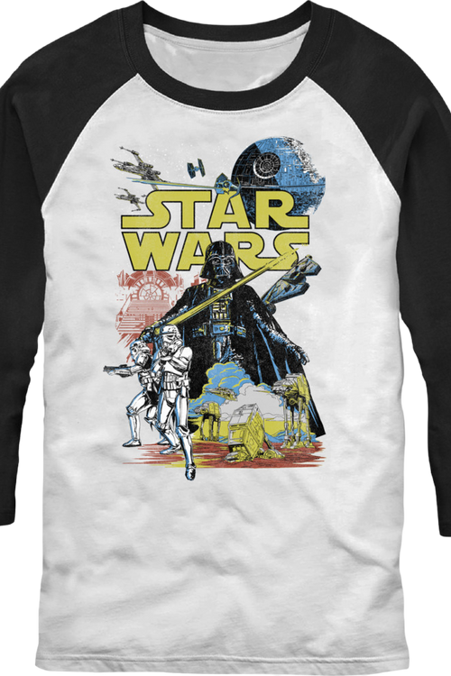 The Empire Strikes Back Star Wars Raglan Baseball Shirtmain product image