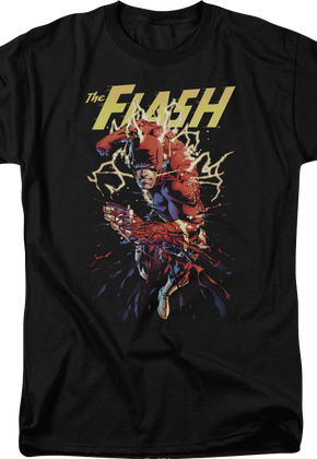 The Flash Ripping Apart DC Comics T-Shirt