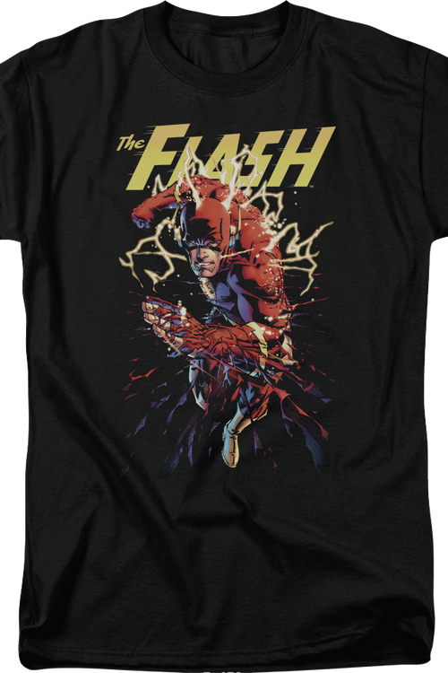 The Flash Ripping Apart DC Comics T-Shirtmain product image