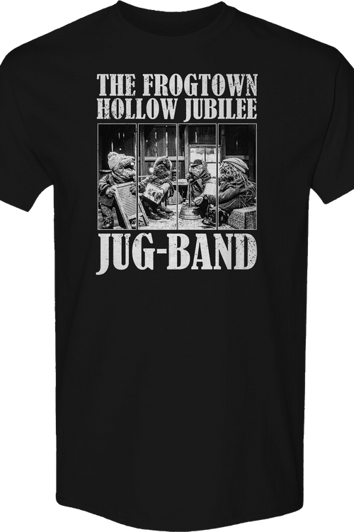 The Frogtown Hollow Jubilee Jug-Band Emmet Otter T-Shirtmain product image