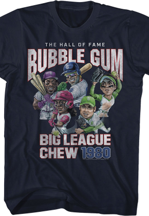 Hall Of Fame Bubble Gum Big League Chew T-Shirt