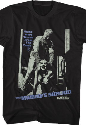 The Mummy's Shroud Hammer Films T-Shirt