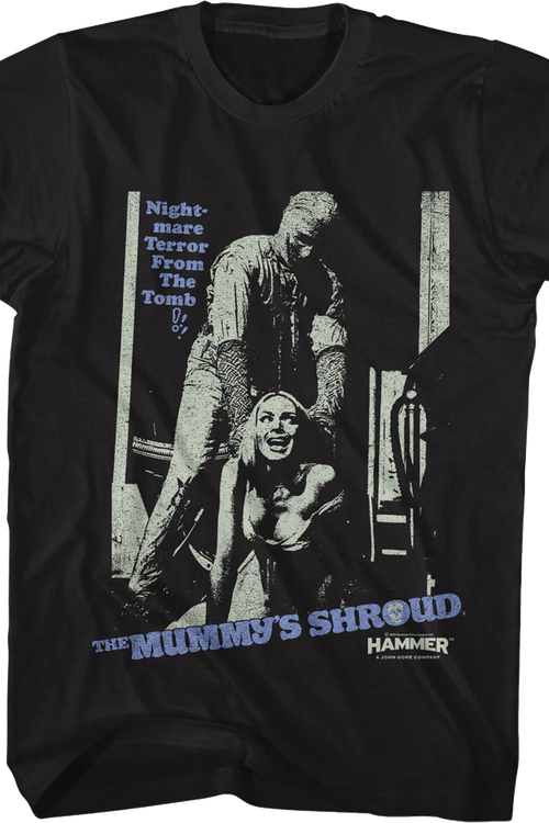 The Mummy's Shroud Hammer Films T-Shirtmain product image