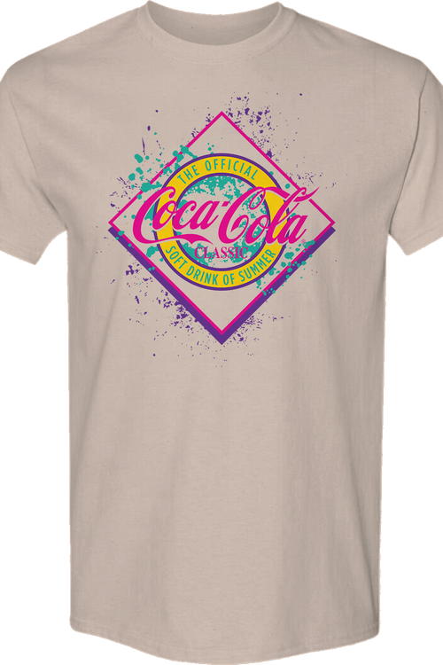 The Official Soft Drink Of Summer Diamond Coca-Cola T-Shirtmain product image