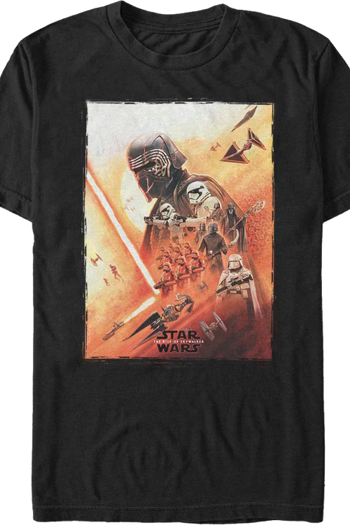 The Rise Of Skywalker Dark Side Poster Star Wars T-Shirtmain product image