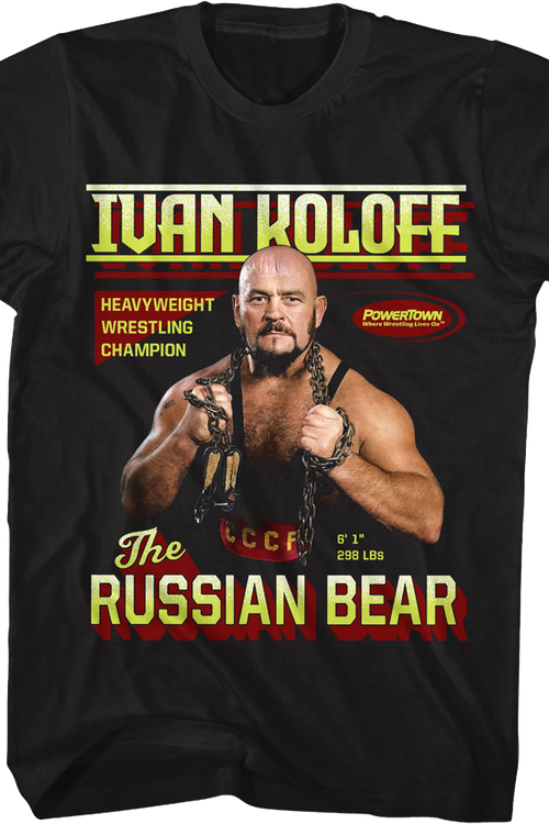 The Russian Bear Ivan Koloff T-Shirtmain product image