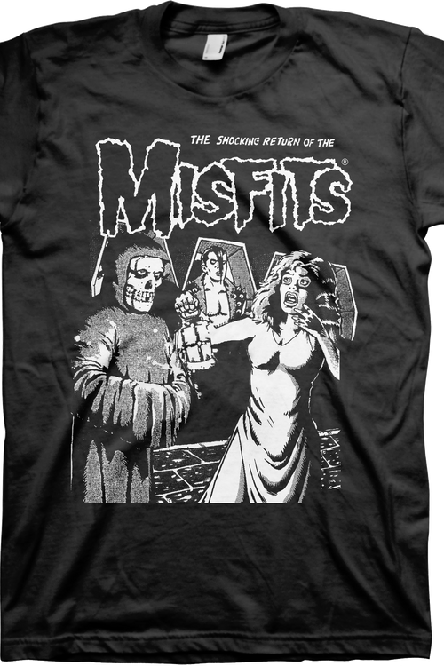 The Shocking Return Of The Misfits T-Shirtmain product image