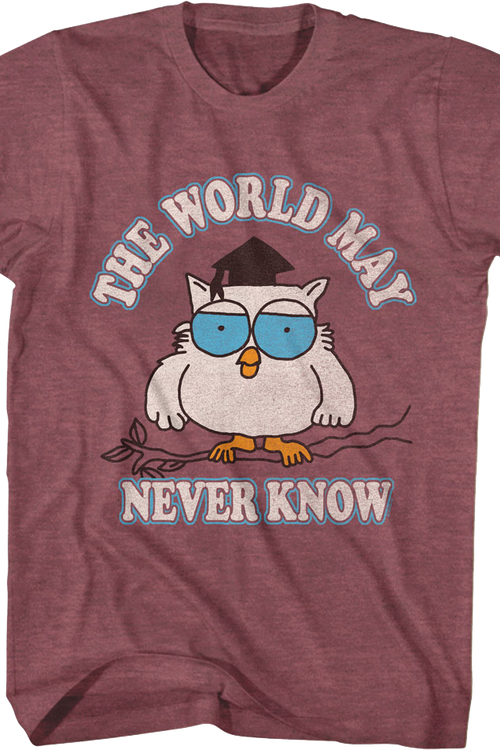 The World May Never Know Tootsie Pop T-Shirtmain product image