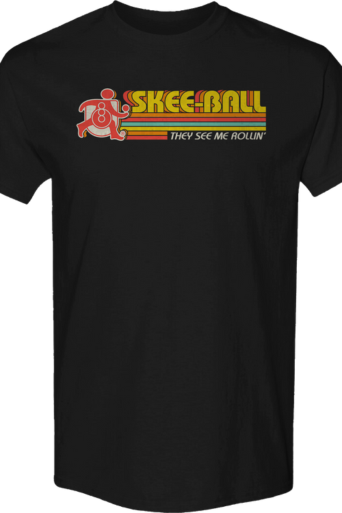 They See Me Rollin' Skee-Ball T-Shirtmain product image