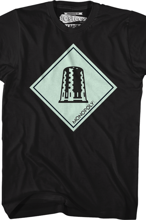 Thimble Monopoly T-Shirtmain product image