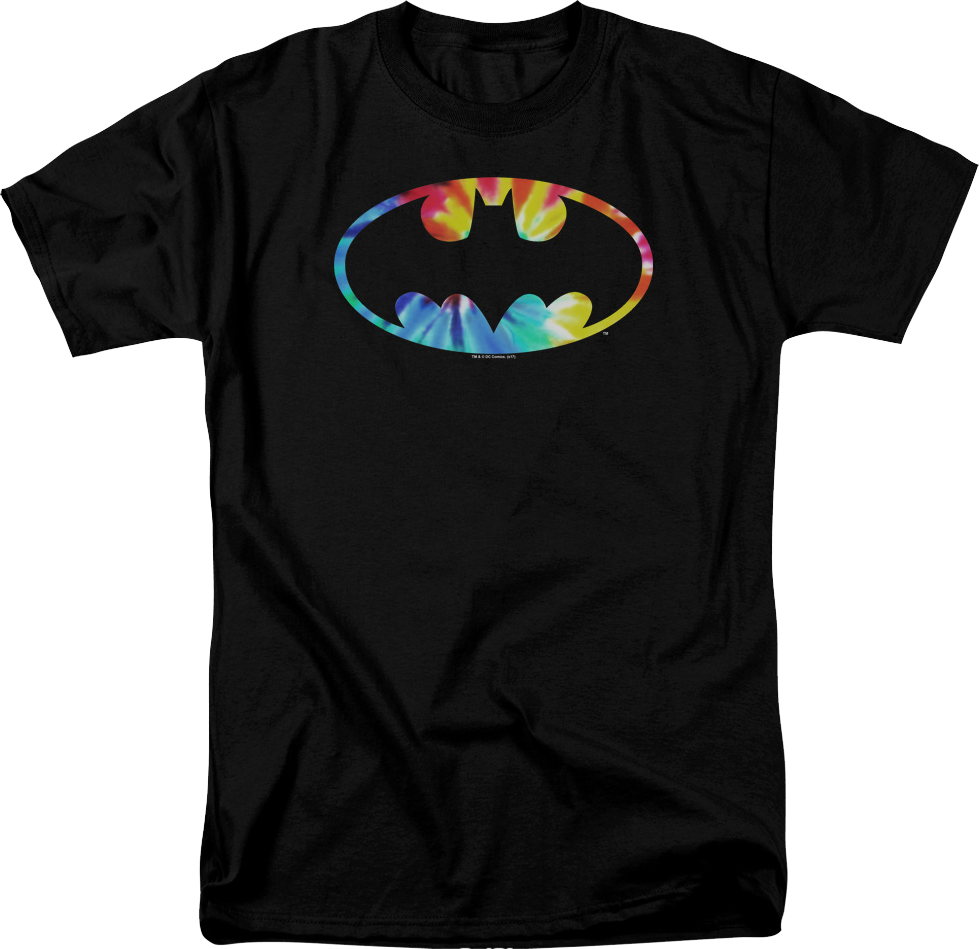 Tie Dye Batman Logo DC Comics T-Shirt