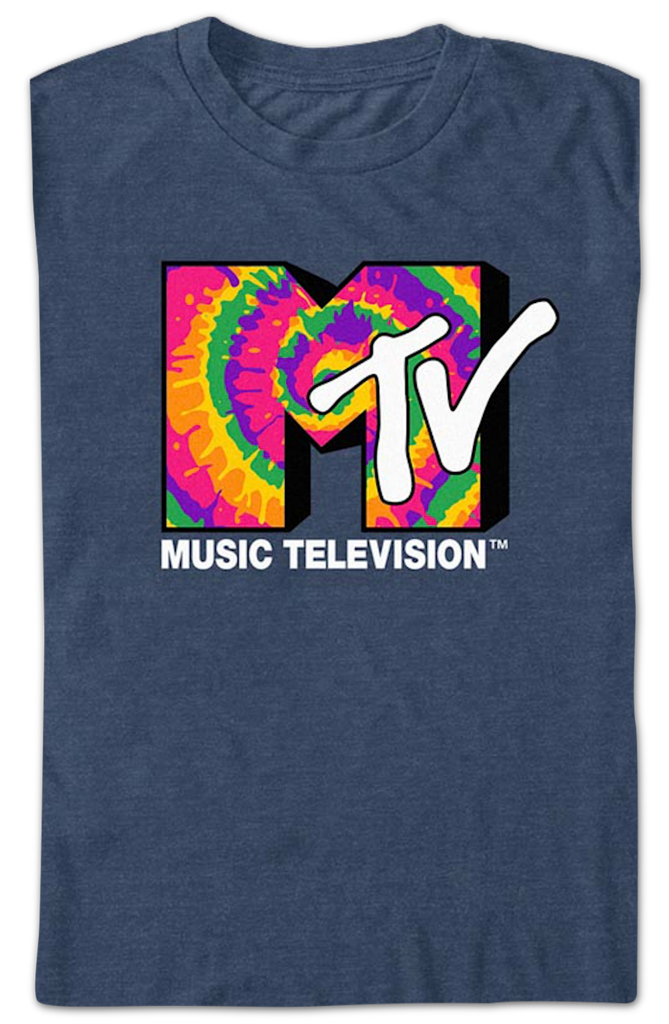 Tie Dye Logo MTV Shirt