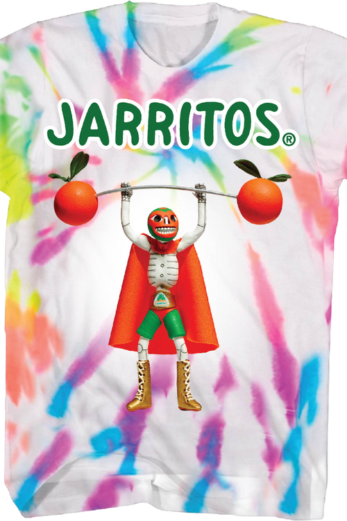 Tie Dye Luchador Jarritos T-Shirtmain product image