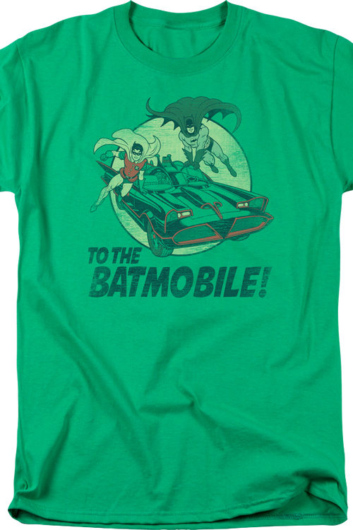 To The Batmobile Batman DC Comics T-Shirtmain product image