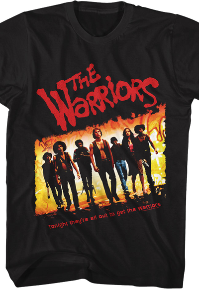 Tonight They're All Out To Get The Warriors T-Shirt