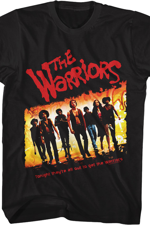 Tonight They're All Out To Get The Warriors T-Shirtmain product image