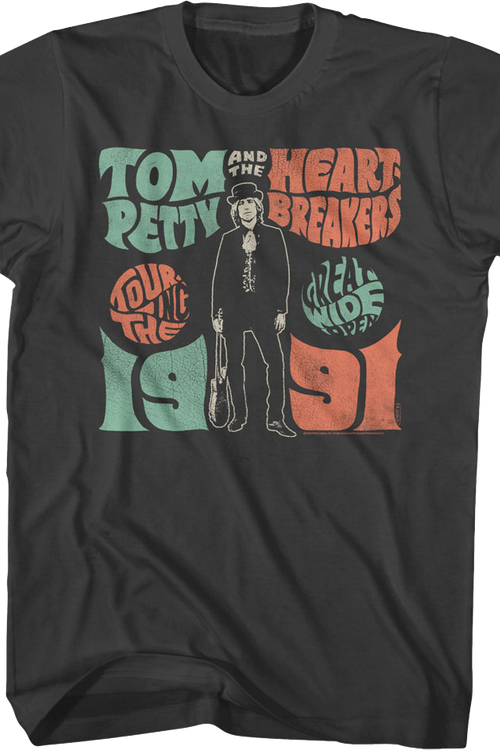 Touring The Great Wide Open Tom Petty And The Heartbreakers T-Shirtmain product image