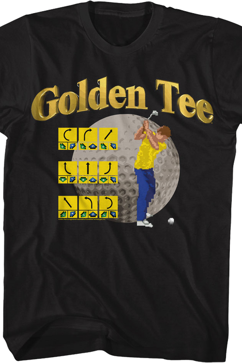 Trackball Control Golden Tee Golf T-Shirtmain product image