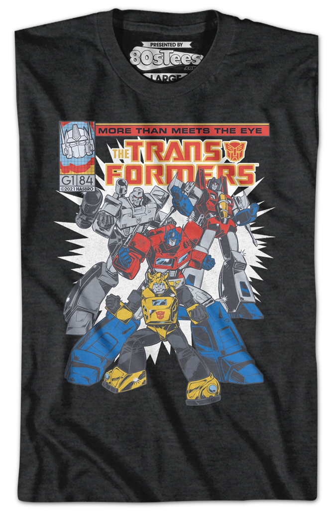 Comic Cover Transformers T-Shirt