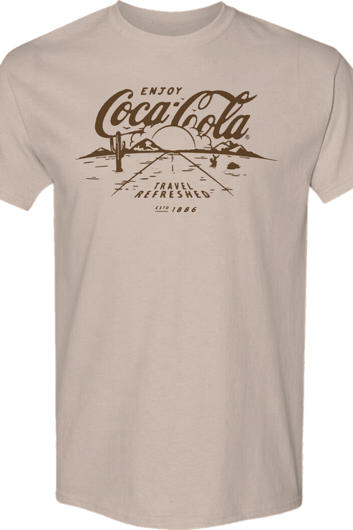 Travel Refreshed Coca-Cola T-Shirtmain product image