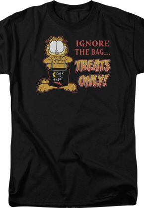 Treats Only Garfield T-Shirt