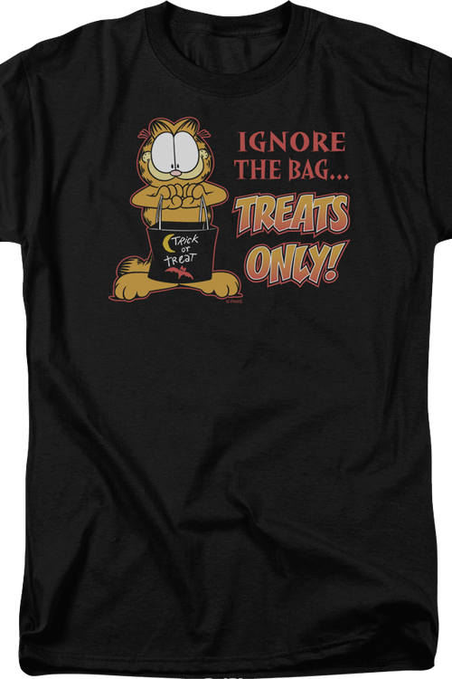 Treats Only Garfield T-Shirtmain product image