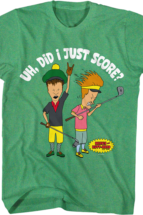 Uh, Did I Just Score? Beavis And Butt-Head T-Shirtmain product image