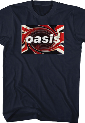 Union Jack Logo Oasis T-Shirt