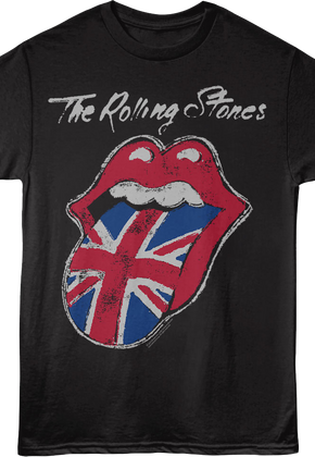 Union Jack Tongue Rolling Stones T-Shirt