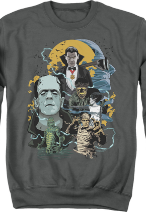 Universal Monsters Collage Sweatshirt