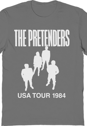 USA Tour 1984 Pretenders T-Shirt