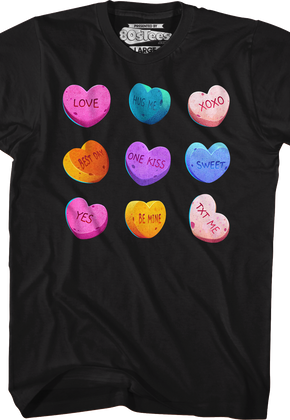 Valentine's Day Candy Hearts T-Shirt