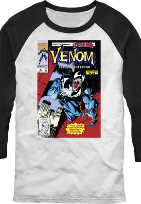 Venom Lethal Protector Part Two Raglan Baseball Shirt