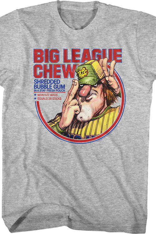 Vintage Gray Pitcher Big League Chew T-Shirtmain product image