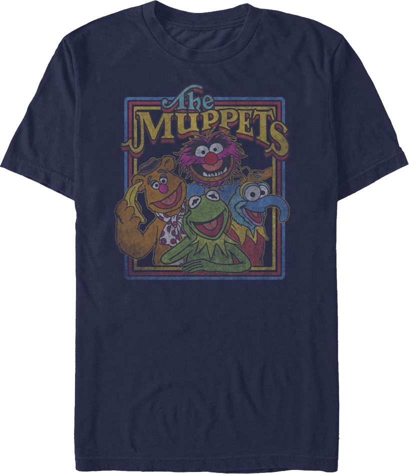 Vintage T-Shirt Photo Muppets Group