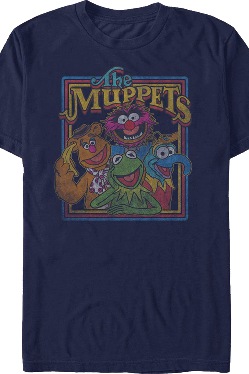 Group T-Shirt Photo Vintage Muppets