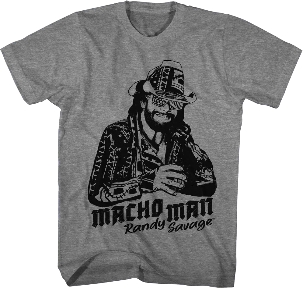 Vintage Madness Macho Man Randy Savage T-Shirt