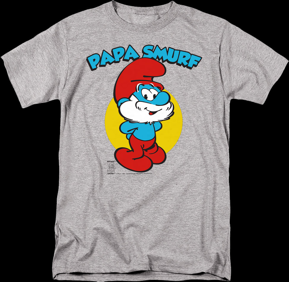 Vintage Papa Smurf T Shirt