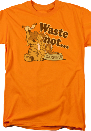 Waste Not Garfield T-Shirt