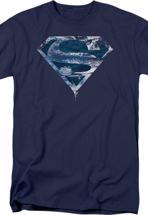 Water Logo Superman DC Comics T-Shirt