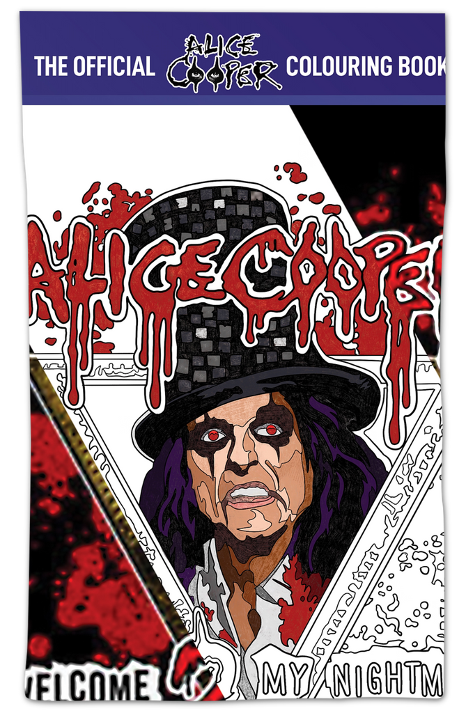 Alice Cooper Coloring Book