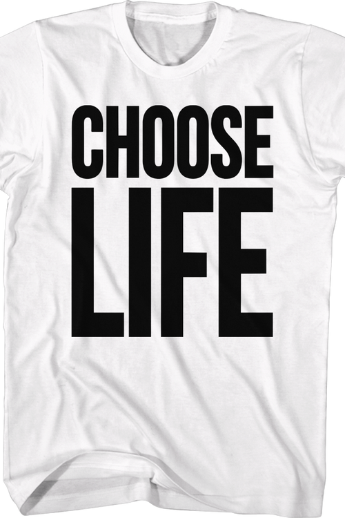 WHAM T-Shirt T-Shirt: WHAM Mens Choose Life