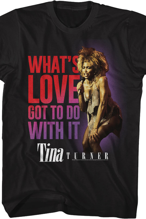 What's Love Got To Do With It Tina Turner T-Shirtmain product image