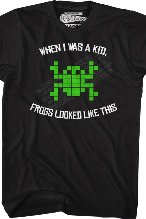 When I Was A Kid, Frogs Looked Like This T-Shirtmain product image