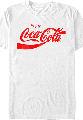 White Enjoy Coca-Cola T-Shirt