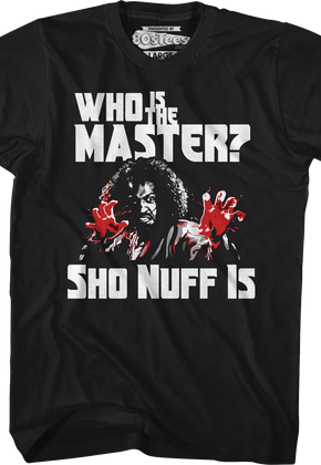 Who Is The Master The Last Dragon T-Shirt