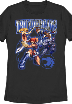 Womens Action Poses ThunderCats Shirt