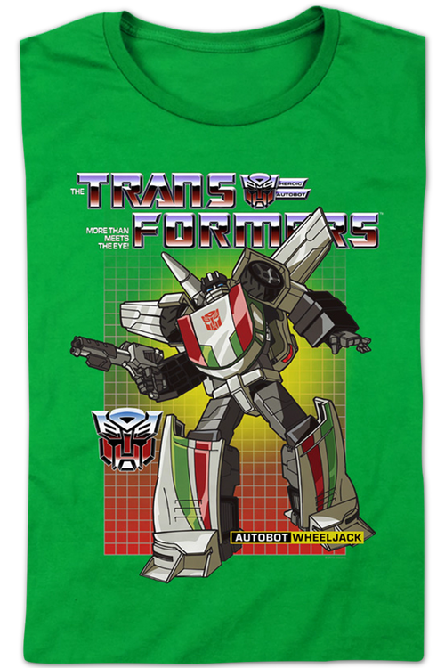 Womens Autobot Wheeljack Transformers Shirtmain product image